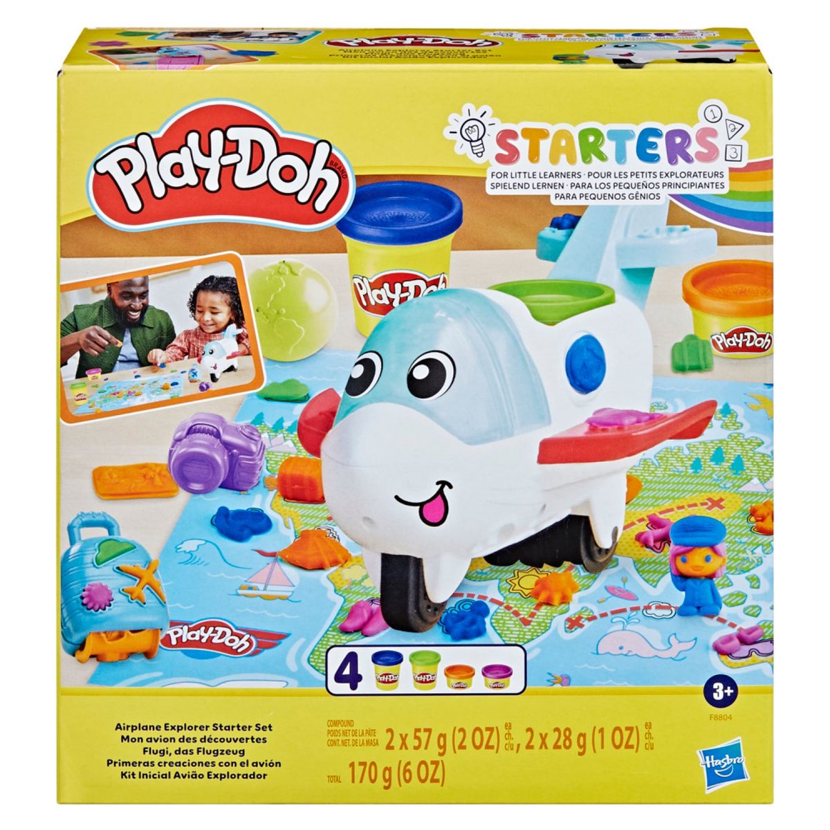 PLAY DOH - Masas Y Plastilinas Starters Primeras Creaciones Con El Avión Play Doh Play Doh