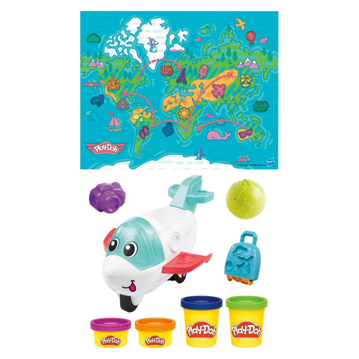 PLAY DOH - Masas Y Plastilinas Starters Primeras Creaciones Con El Avión Play Doh Play Doh