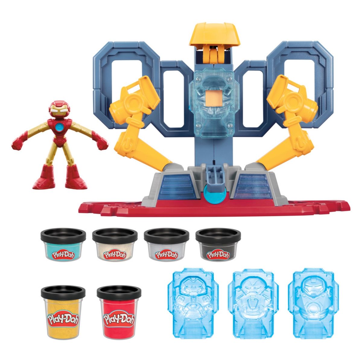 PLAY DOH - Masas Y Plastilinas Marvel Laboratorio De Armaduras Play Doh