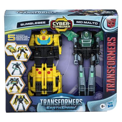 Imagen 2 del producto Figura De Acción Earthspark Cyber-Combiner Bumblebee Y Mo Malto