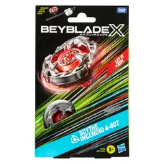 BEYBLADE - Trompo X Kit Inicial Scythe Incendio 4-60T