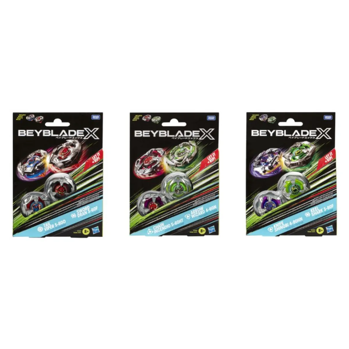 BEYBLADE - Trompo X Pack Doble (Contiene Producto Al Azar Del Surtido) Beyblade