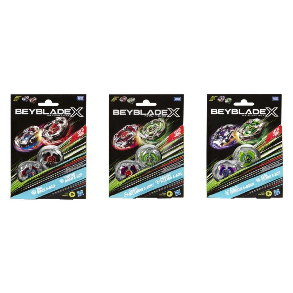 BEYBLADE - Trompo X Pack Doble (Contiene Producto Al Azar Del Surtido) Beyblade