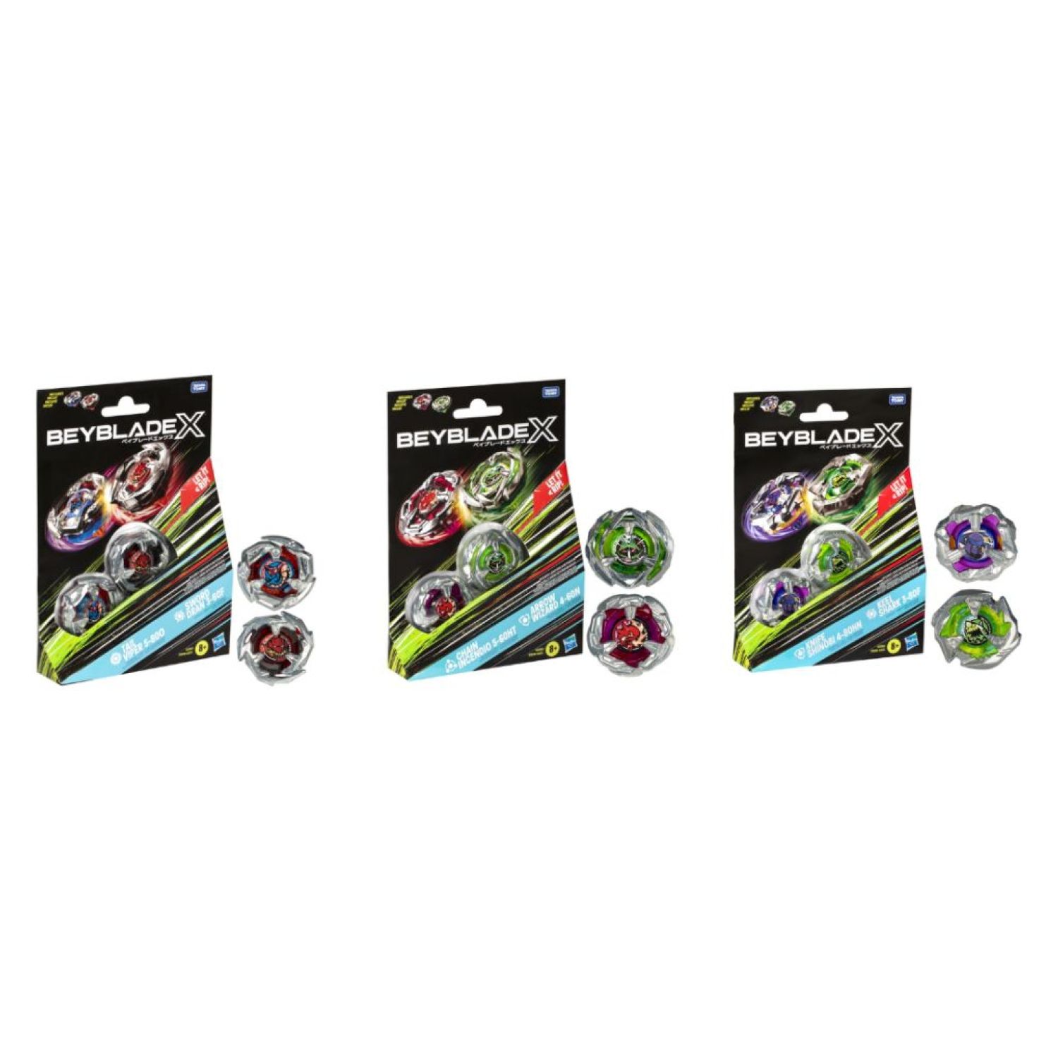 BEYBLADE Trompo X Pack Doble (Contiene Producto Al Azar Del