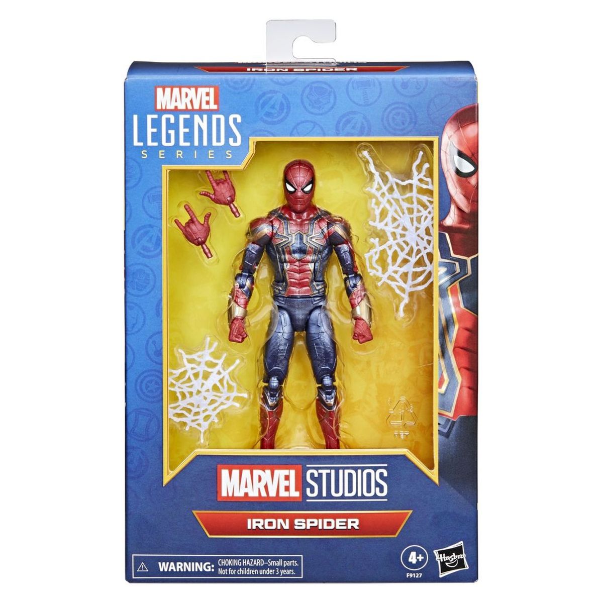 MARVEL - Figura de Acción Spiderman Legends Series Iron Spider Marvel