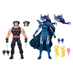 MARVEL - Figura De Acción Legends Series Wolverine Y Psylocke