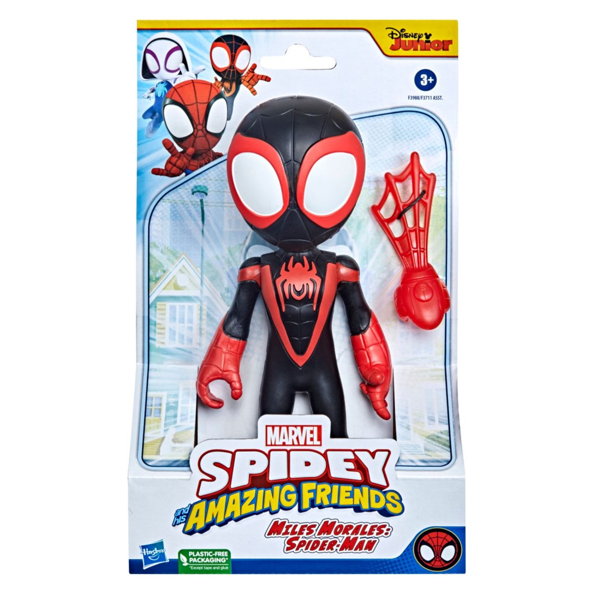 MARVEL - Figura De Acción & His Amazing Friends Gigante Miles Morales Marvel