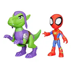 MARVEL - Dino-Webs Y Goblin Raptor Spidey And His Amazing Friends
