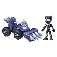MARVEL - Set & His Amazing Friends Patrullero Black Panther Spidey