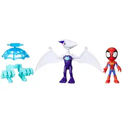 MARVEL - Spidey & His Amazing Friends Dino-Webs Ghostasaurus y Spidey