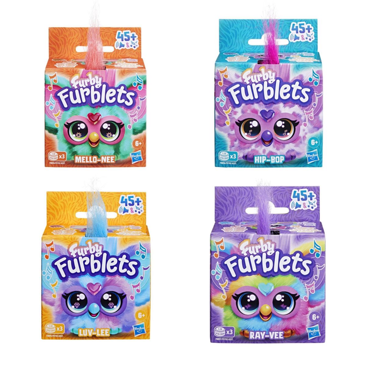 FURBY - Mini Peluche Furblets (Contiene Producto Al Azar Del Surtido) Furby