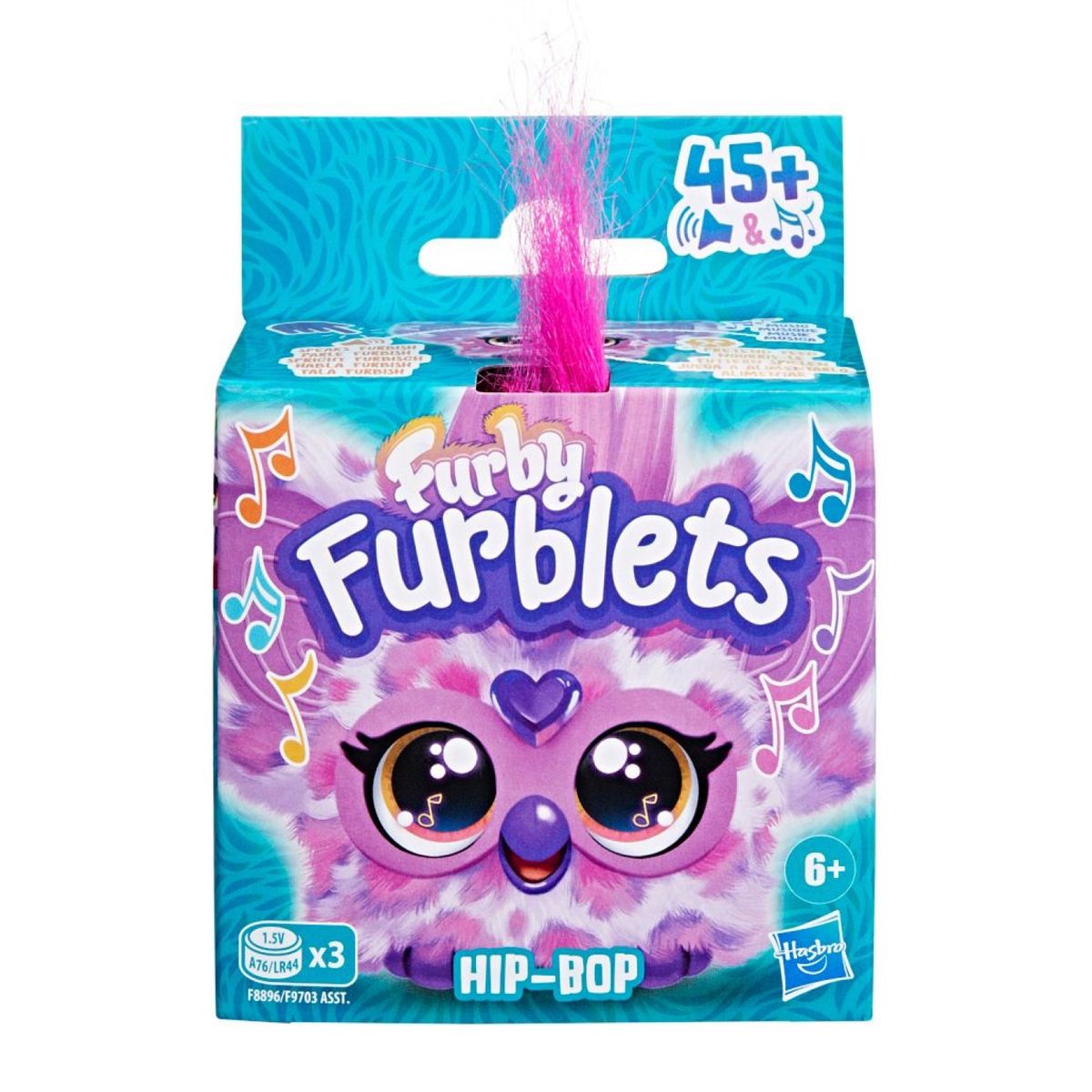 FURBY - Miniamigo Interactivo Furblets Hip-Bop Furby