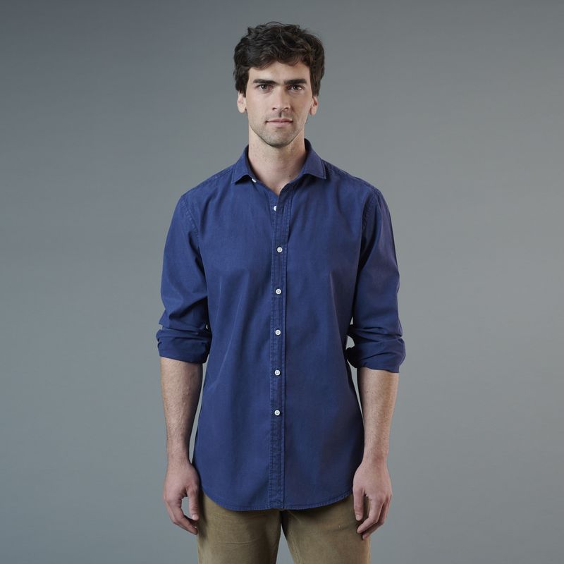 SAVILLE ROW - Camisa Manga Larga Regular Fit Hombre Saville Row