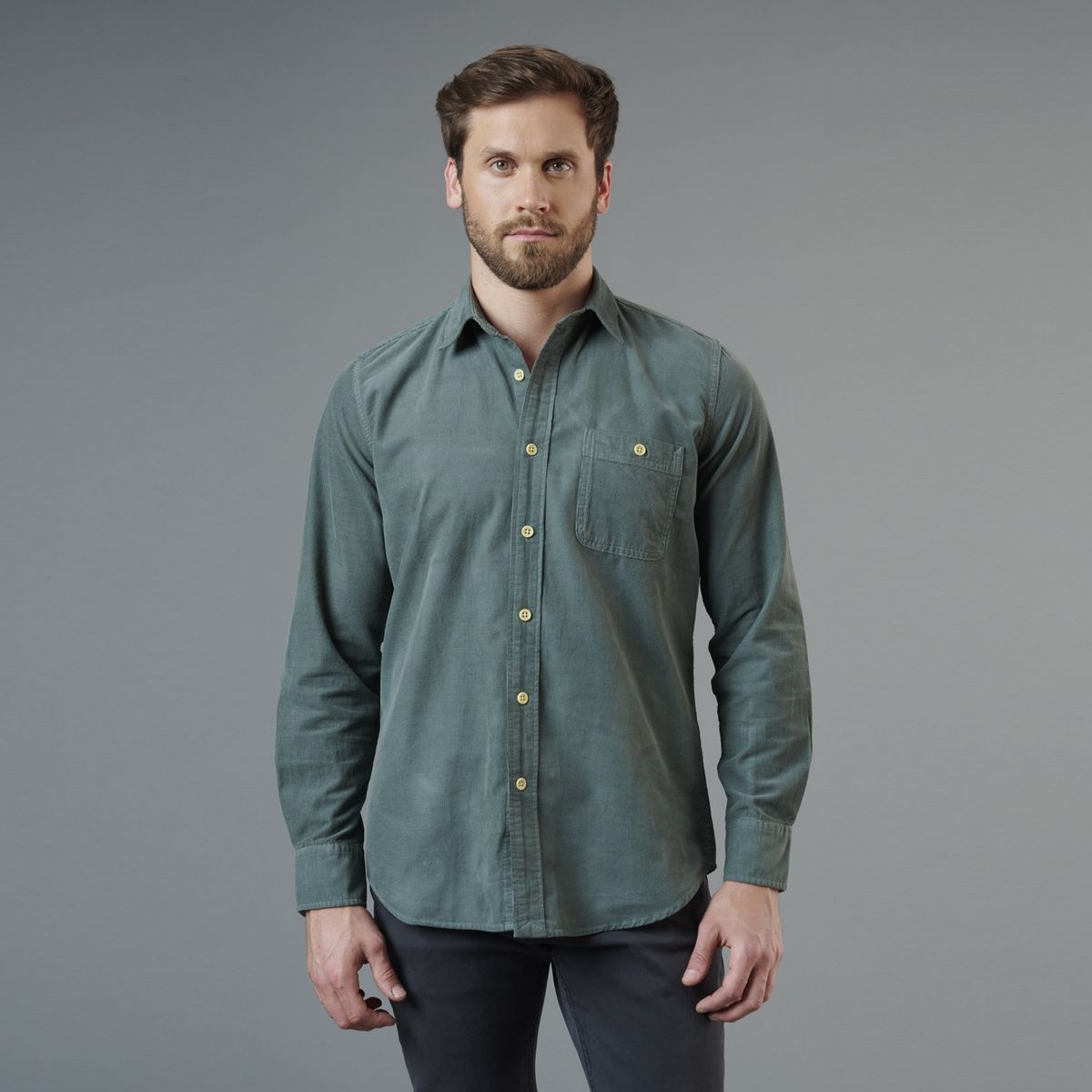 SAVILLE ROW - Camisa Manga Larga Regular Fit Hombre Saville Row