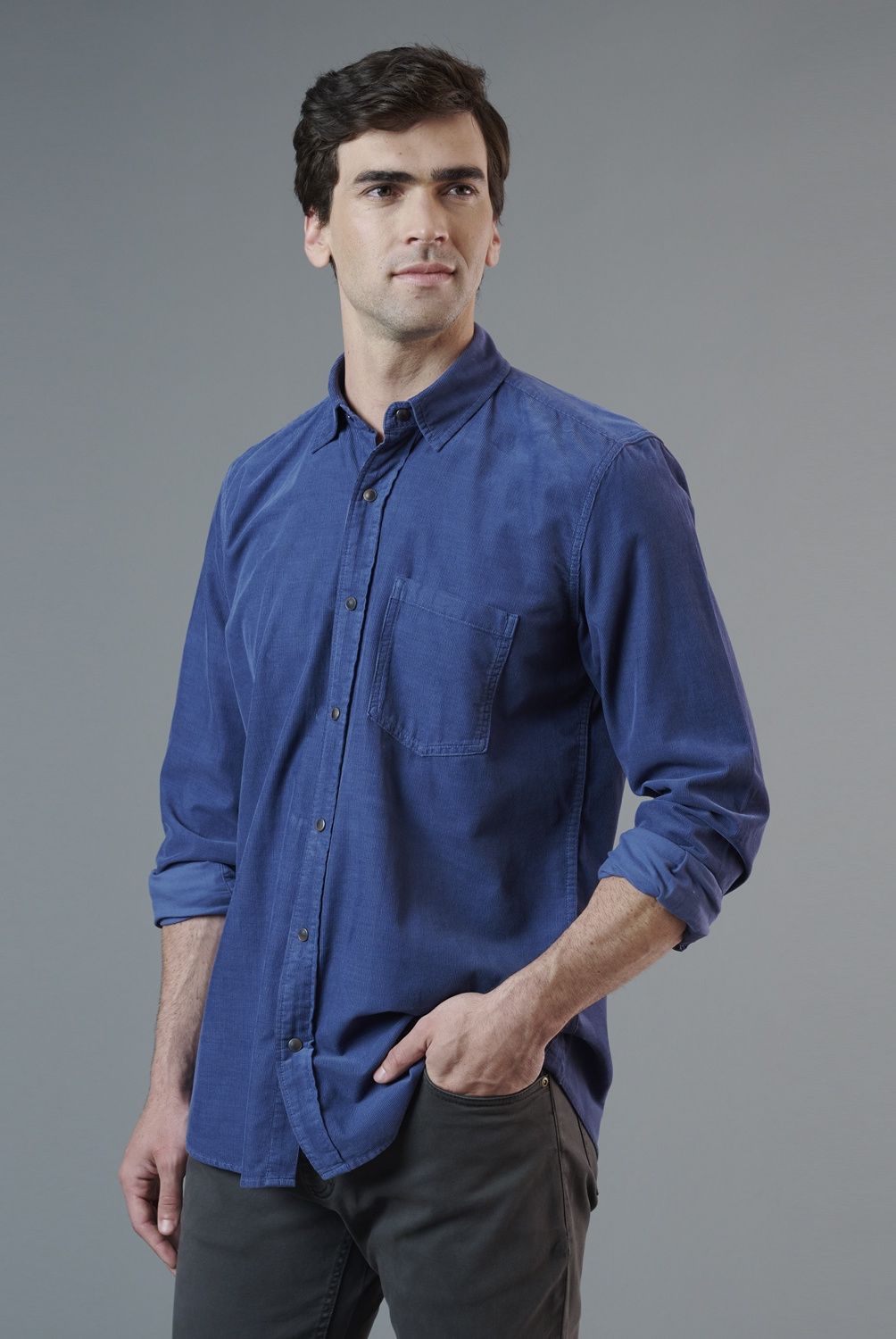 SAVILLE ROW - Camisa Manga Larga Regular Fit Hombre Saville Row