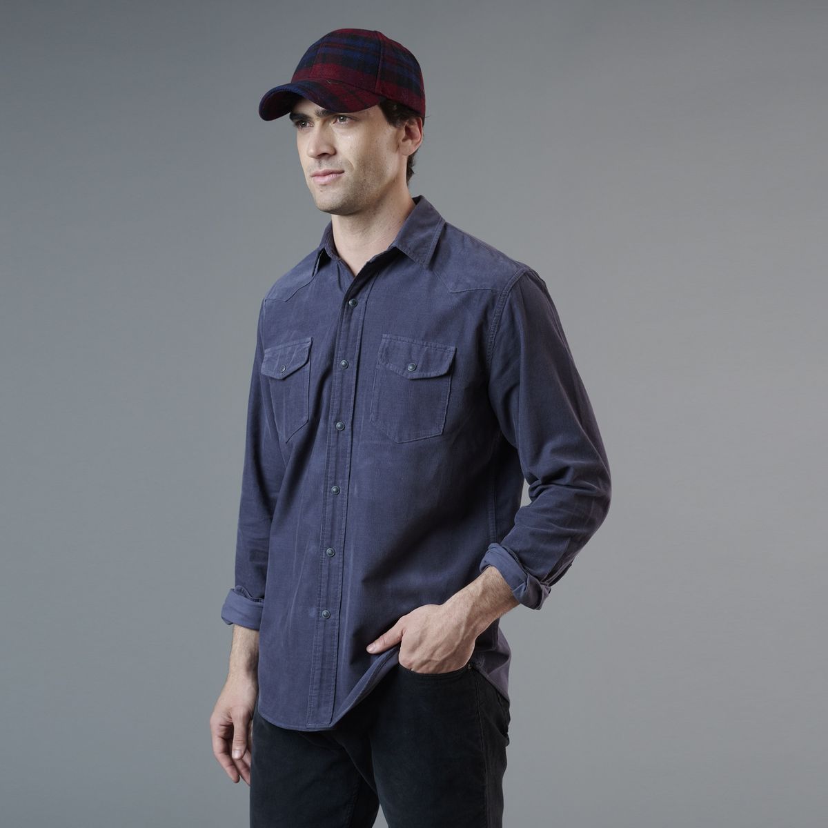 SAVILLE ROW - Camisa Manga Larga Regular Fit Hombre Saville Row