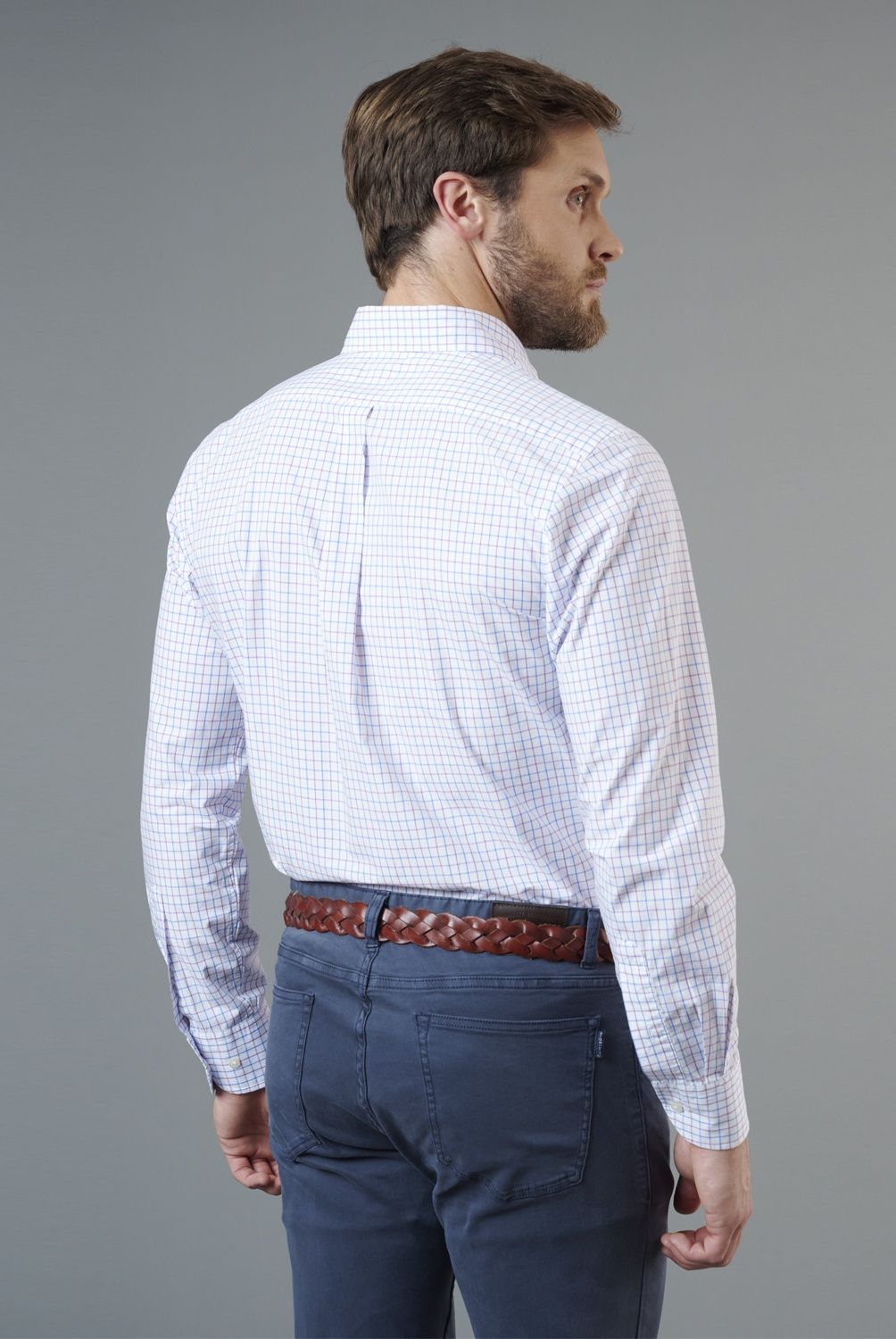 SAVILLE ROW - Camisa Manga Larga Regular Fit Hombre Saville Row