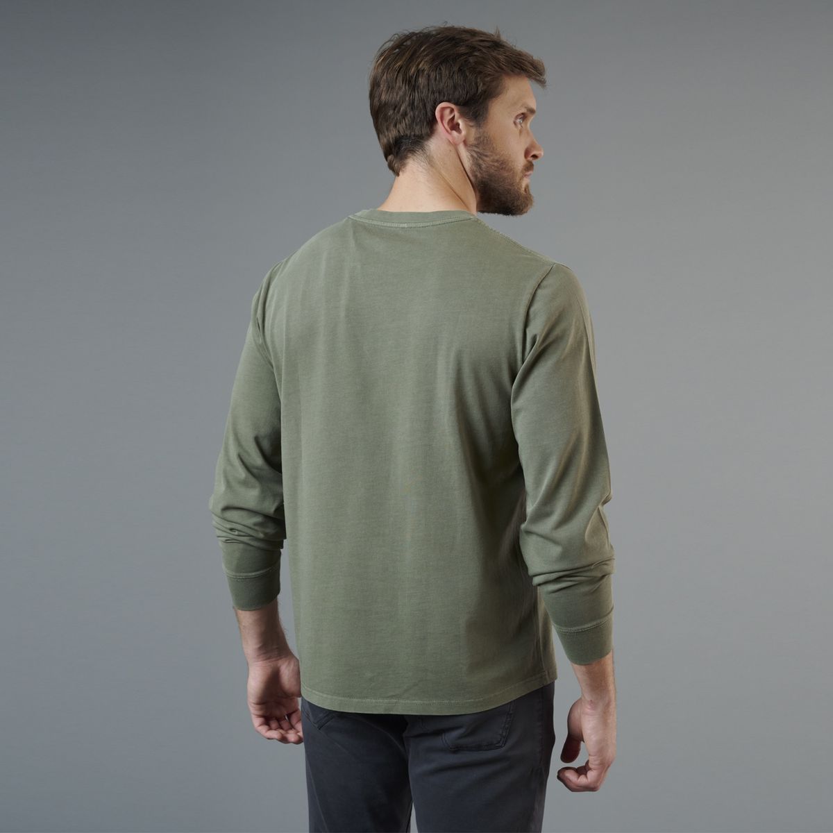 SAVILLE ROW - Polera Manga Larga Regular Fit Hombre Saville Row