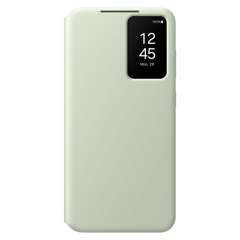 SAMSUNG - Carcasa Galaxy S24+ Smart View Wallet Light Green Samsung