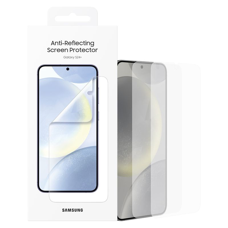 SAMSUNG - Carcasa Galaxy S24+ Anti-Reflecting Screen Protector Transparency Samsung