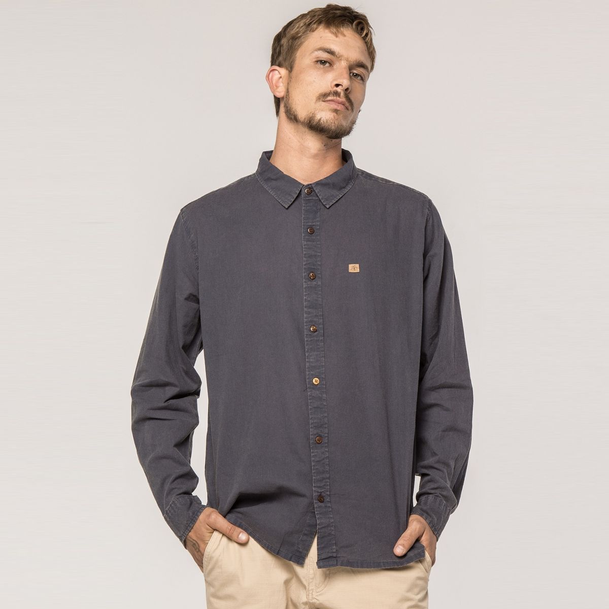 KAYA UNITE - Camisa Manga Larga Regular Fit Hombre Kaya Unite