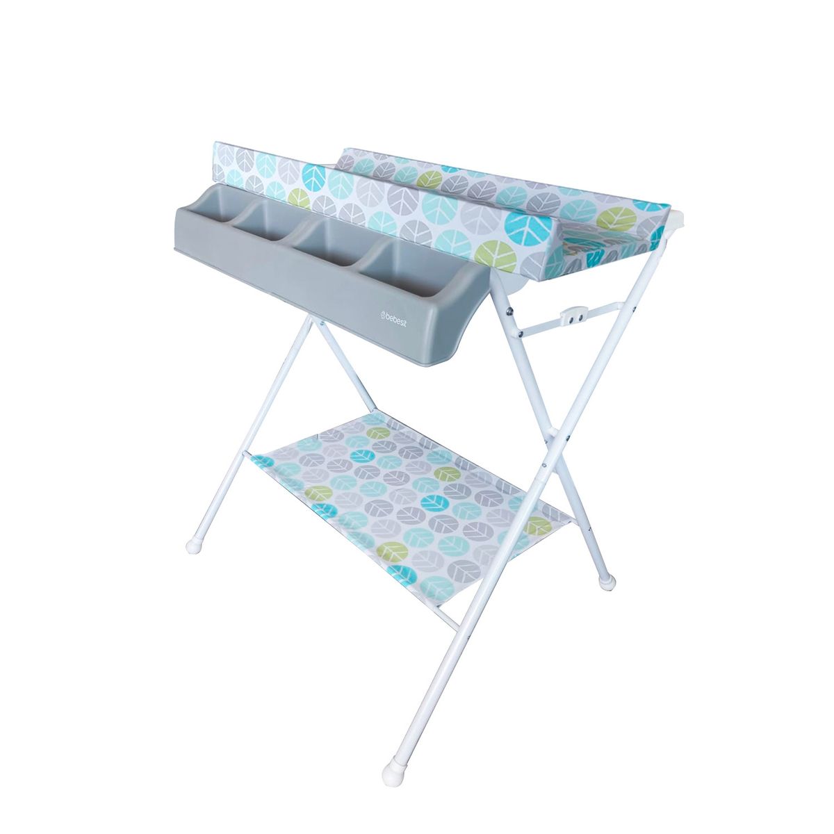 BEBESIT - Bañera Mudador Plegable 2 en 1 Baltic Bebesit