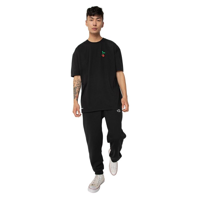 CONVERSE - Polera Manga Corta Oversize Fit Hombre Converse