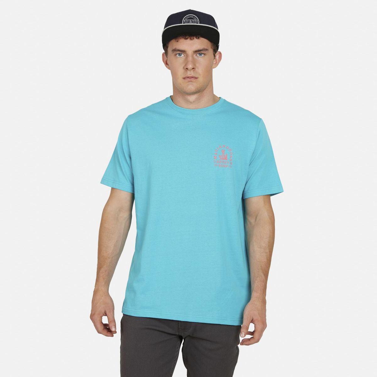 MAUI AND SONS - Polera Manga Corta Regular Fit Hombre Maui And Sons