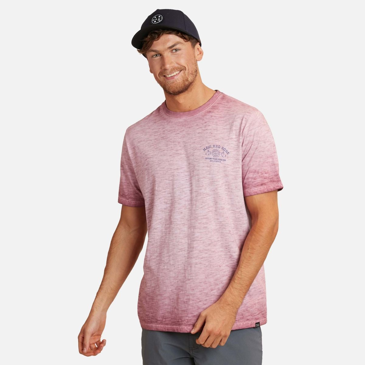 MAUI AND SONS - Polera Manga Corta Regular Fit Hombre Maui And Sons