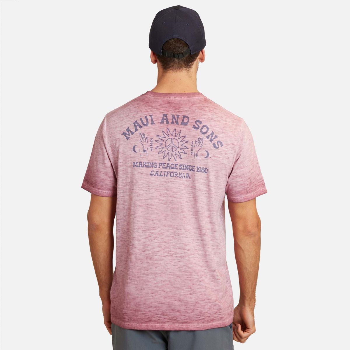 MAUI AND SONS - Polera Manga Corta Regular Fit Hombre Maui And Sons