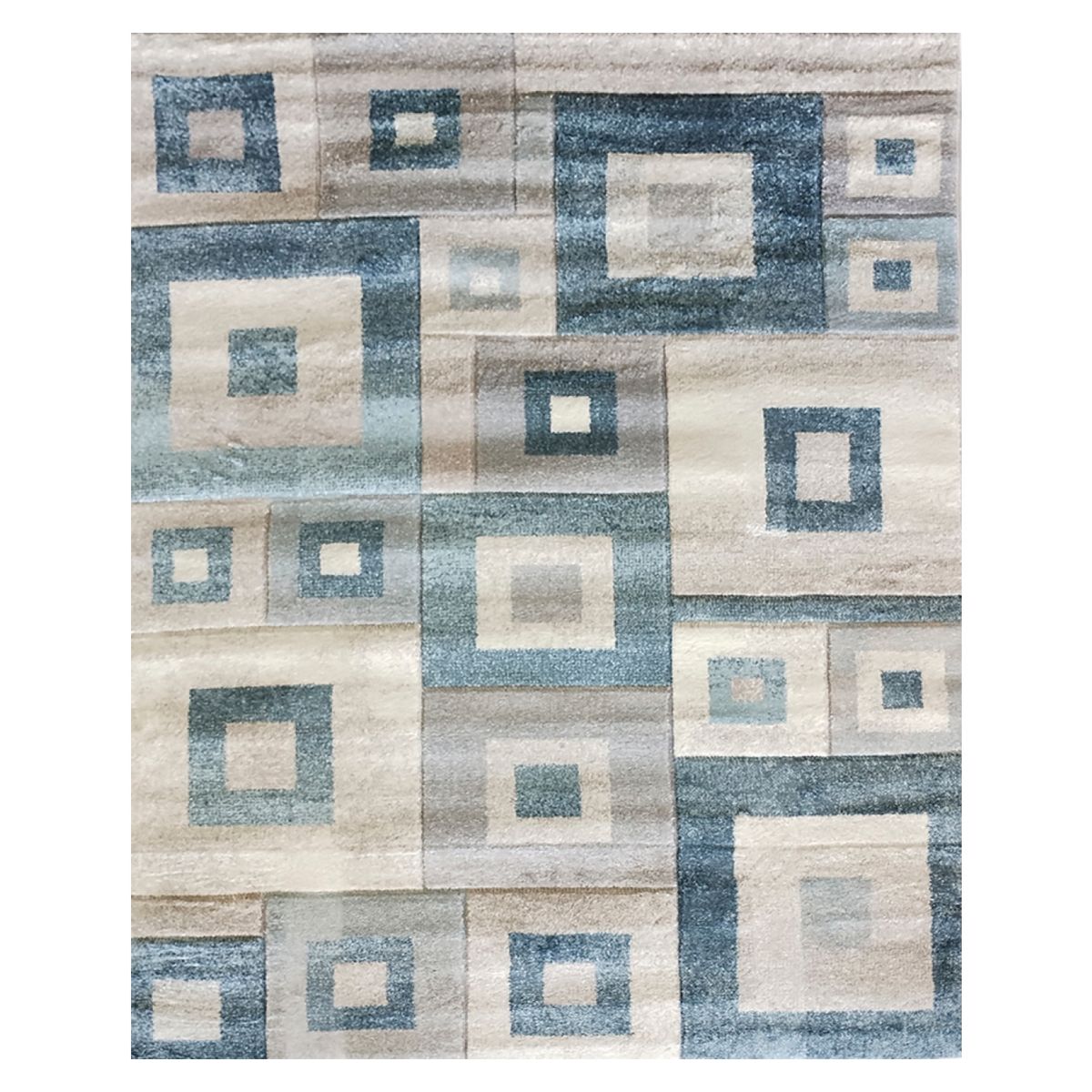 IDETEX - Alfombra St M Carved 170X230 Cm Azul Idetex