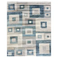IDETEX - Alfombra St M Carved 170X230 Cm Azul