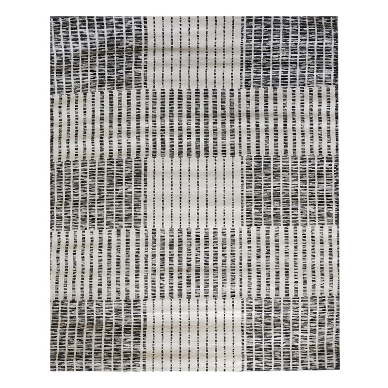 IDETEX - Alfombra Heatset 170X230 Cm Negro Gris Idetex