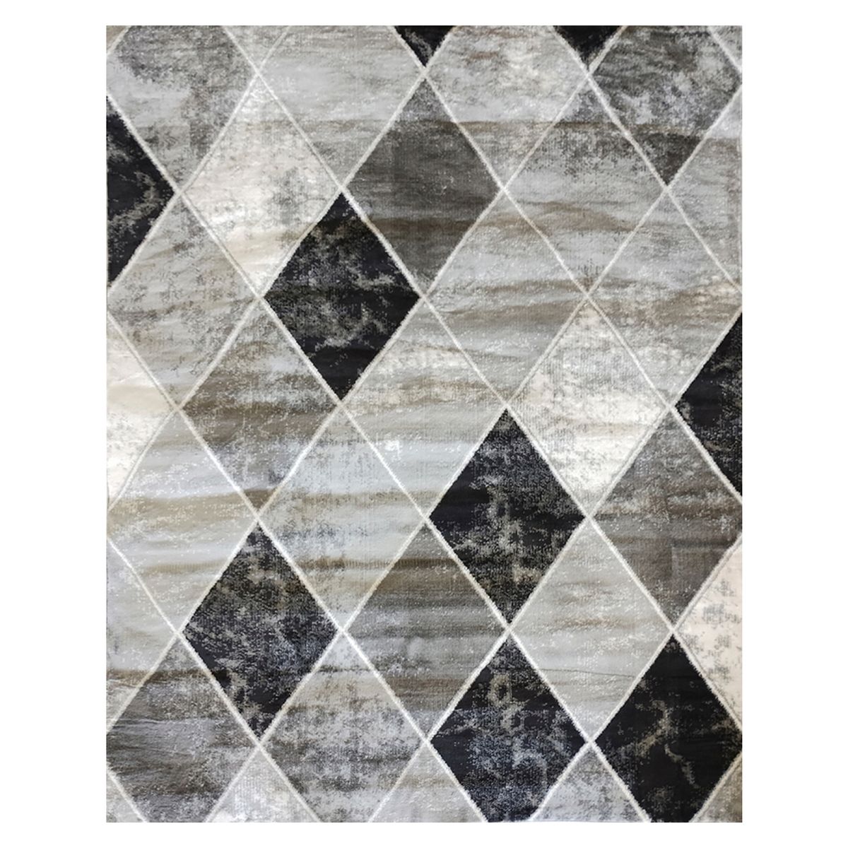 IDETEX - Alfombra Heatset 150X200 Cm Negro Idetex