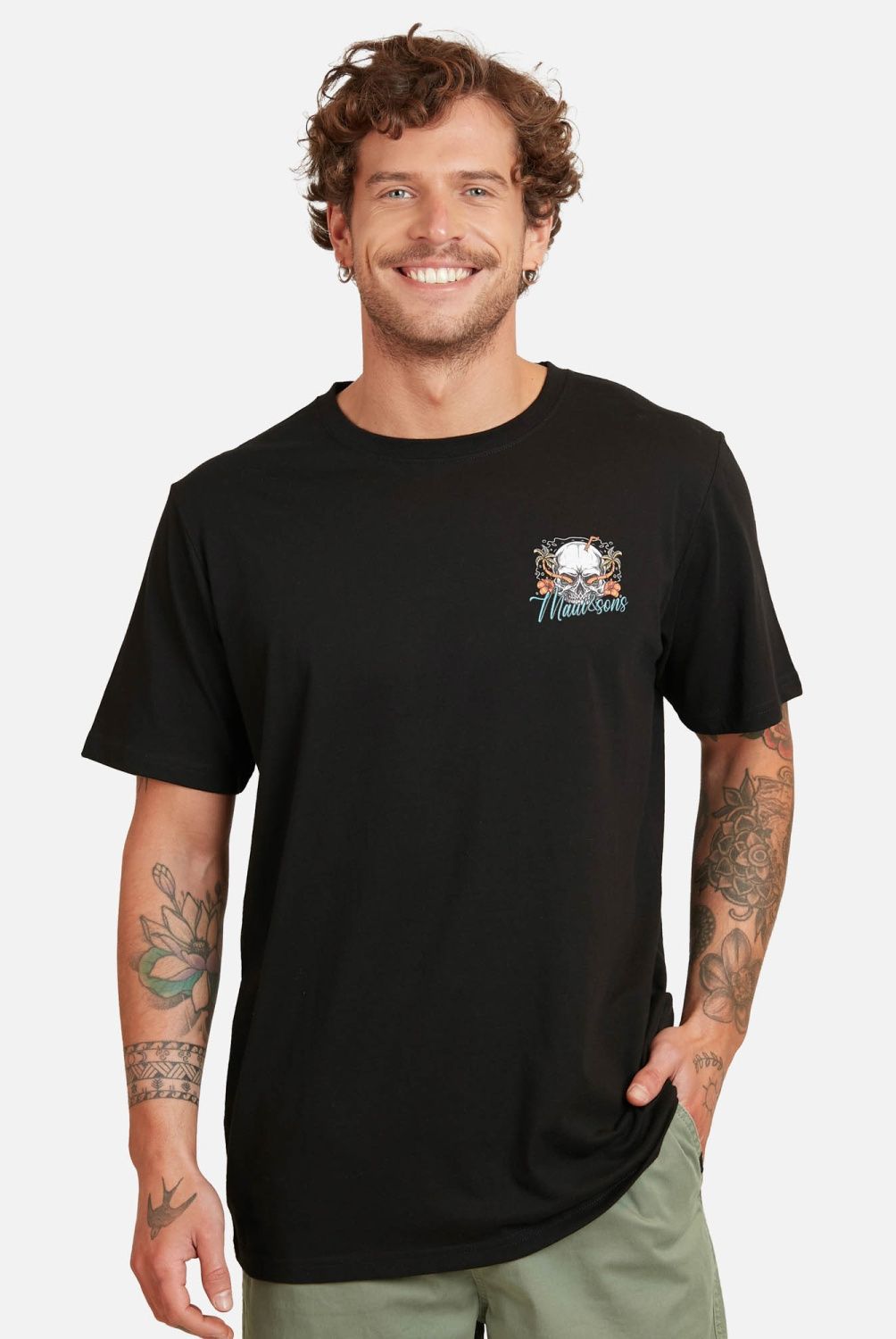 MAUI AND SONS - Polera Manga Corta Regular Fit Hombre Maui And Sons