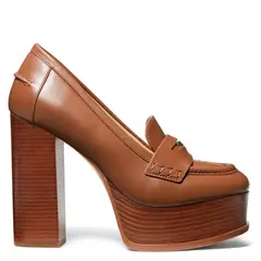 MICHAEL KORS - Mocasín Mujer Cuero Café