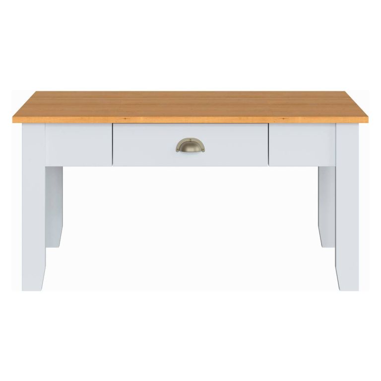 BE DESIGN Mesa De Centro Ludlow Blanco Miel
