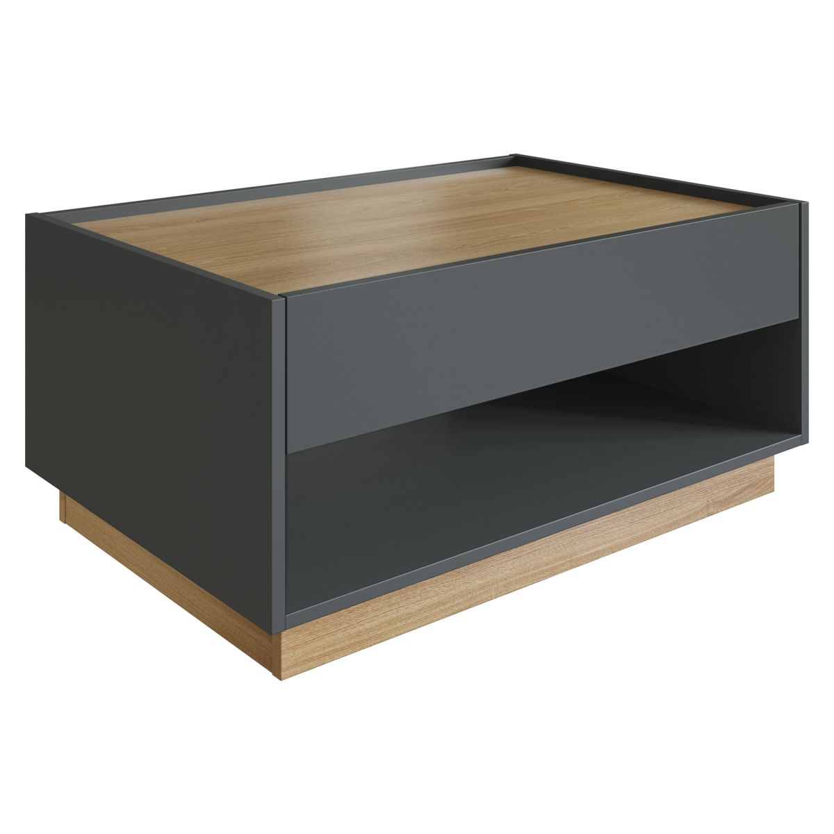 BE DESIGN - Mesa De Centro Bari Con Gaveta Be Design