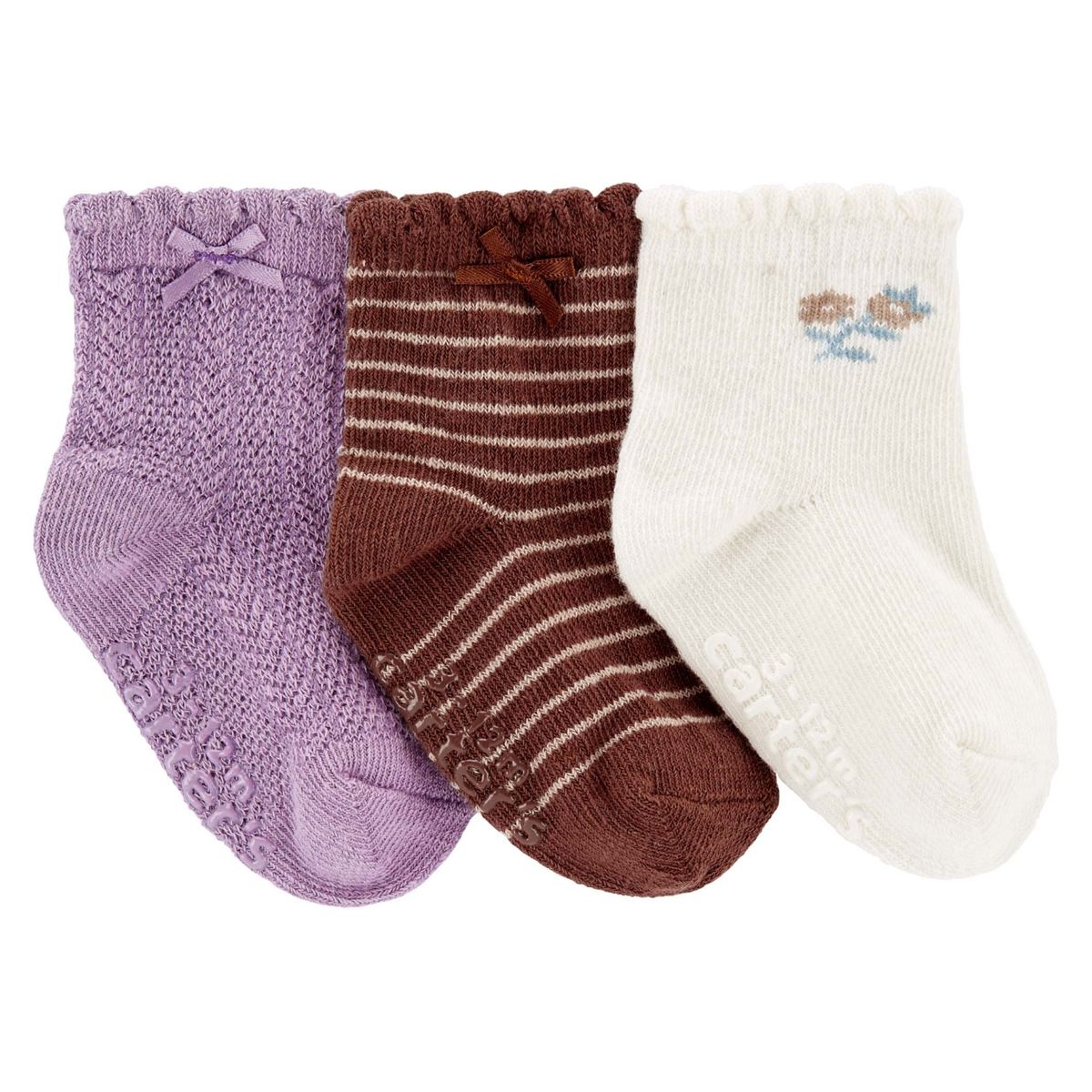 CARTER'S - Calcetines Pack 3 Pares Bebé Niña Carter's