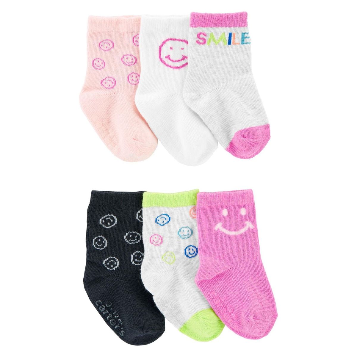 CARTER'S - Calcetines Pack 6 Pares Bebé Niña Carter's