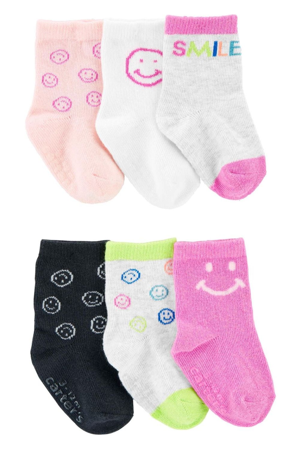 CARTER'S - Calcetines Pack 6 Pares Bebé Niña Carter's
