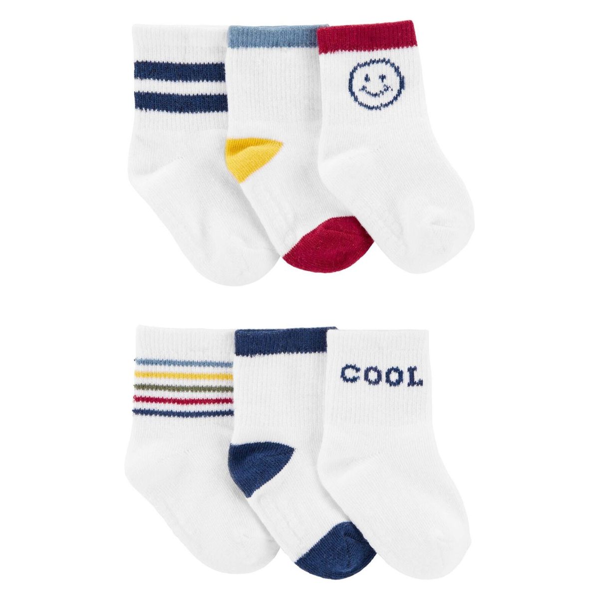 CARTER'S - Calcetines Pack 6 Pares Bebé Niño Carter's