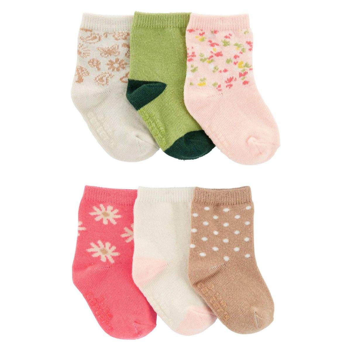 CARTER'S - Calcetines Pack 6 Pares Bebé Niña Carter's