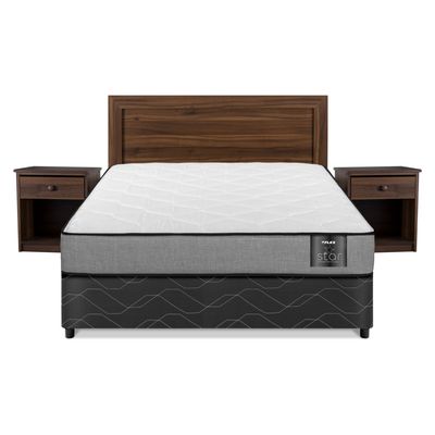 Imagen 2 del producto Cama Americana 2 Plazas Star Mueble + Respaldo