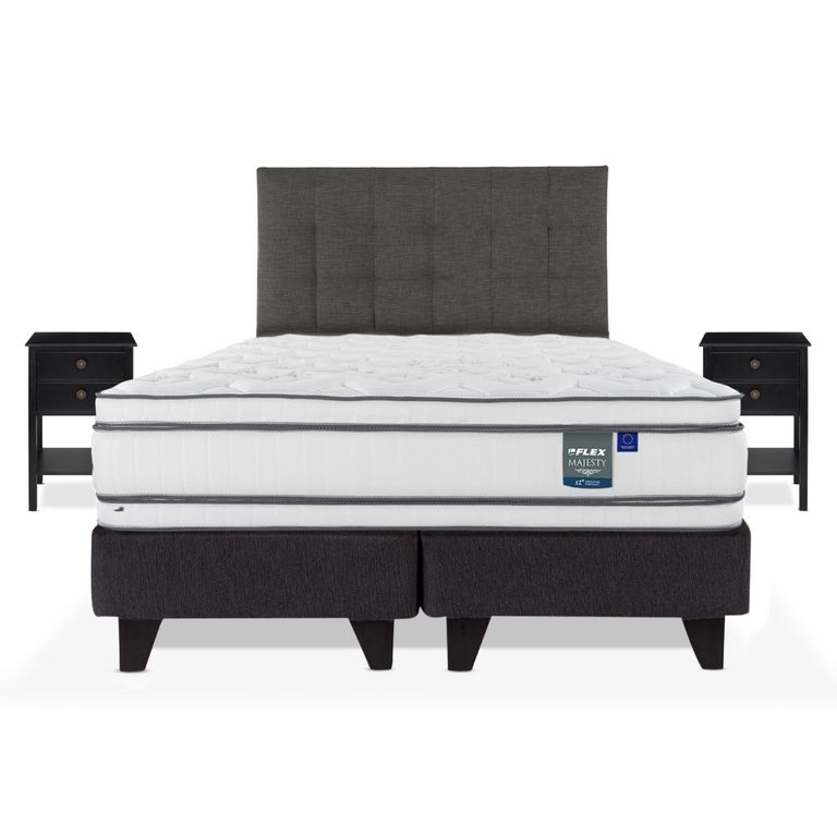 FLEX Cama Europea 2 Plazas Majesty