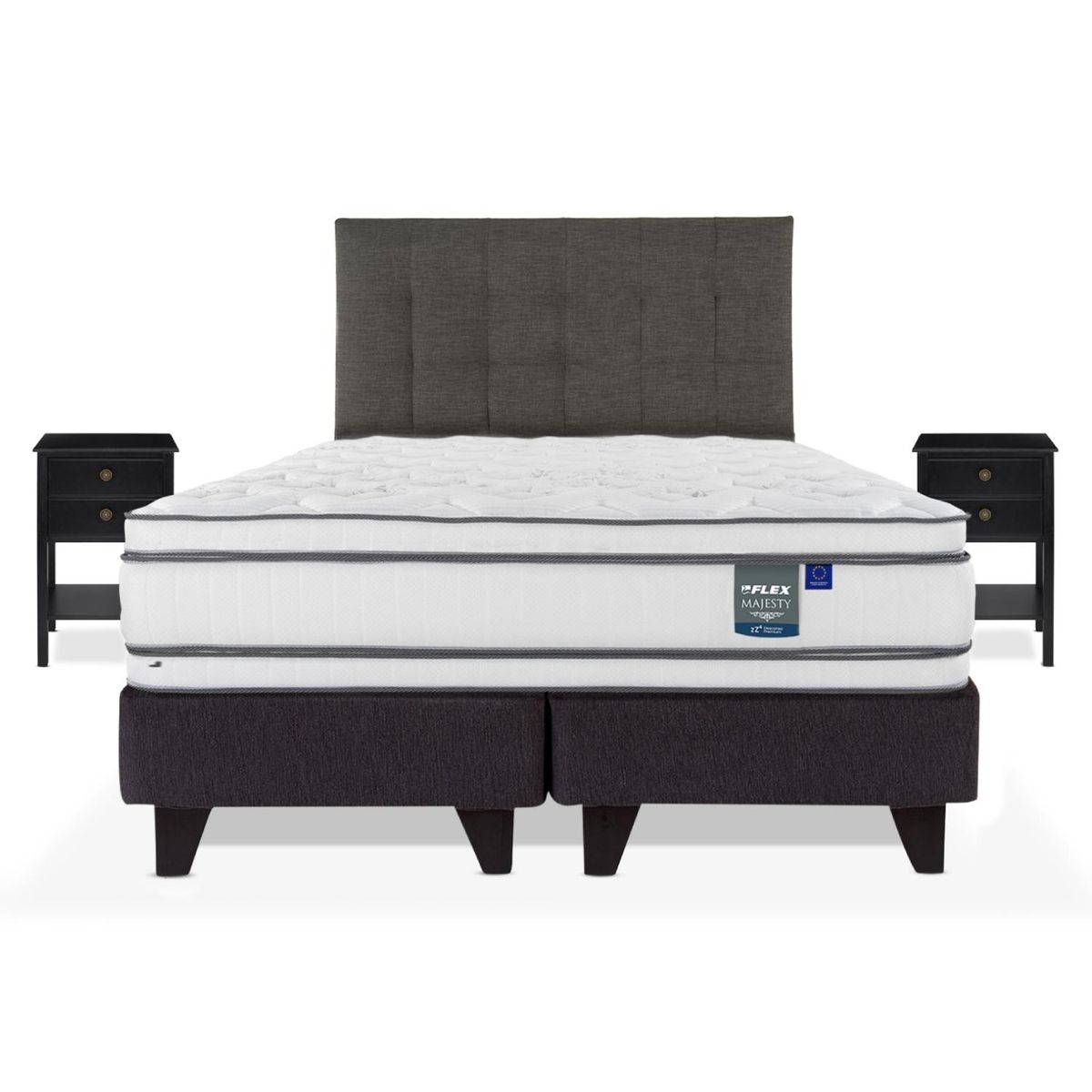 FLEX - Cama Europea 2 Plazas Majesty Flex