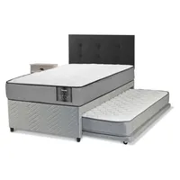 Cama Nido Star 1 Plaza 90x190 + Res Royal + Vel Rock