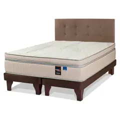FLEX - Cama Americana 2 Plazas Star Mueble + Respaldo