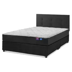 FLEX - Cama Americana 2 Plazas Therapedic + Respaldo
