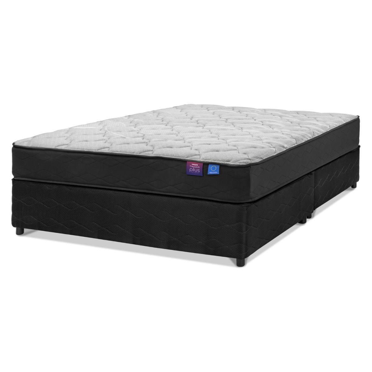FLEX - Cama Americana Therapedic Plus 2 Plazas X 1.90Mt Base Normal Flex